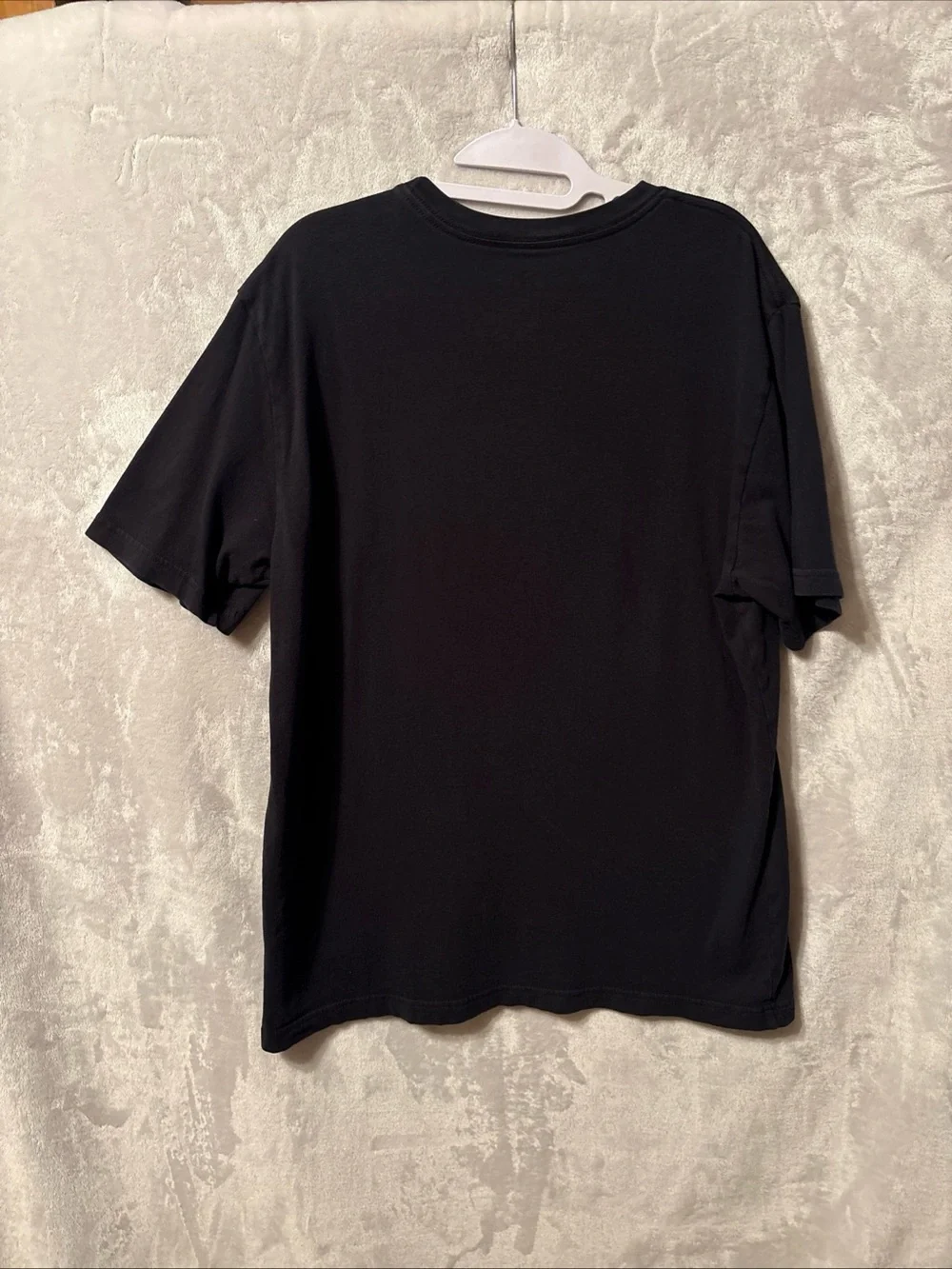 Nike Black Short Sleeve Tee with Red and gray Graphic